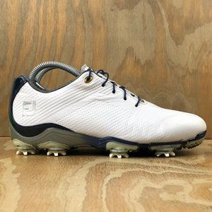 FootJoy DNA DryJoys Z Golf Cleats White / Navy